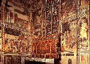 GADDI, Taddeo General view of the Baroncelli Chapel sg oil painting picture wholesale